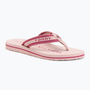 Șlapi de damă Tommy Hilfiger Webbing Summer Sandal foggy pink