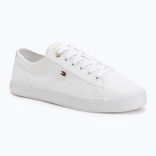 Teniși pentru femei Tommy Hilfiger Foxing Sneaker Canvas white