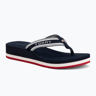 Șlapi pentru femei Tommy Hilfiger Flag Print Summer Sandal rwb