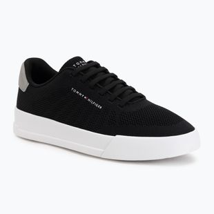 Teniși pentru bărbați Tommy Hilfiger Court Knit black