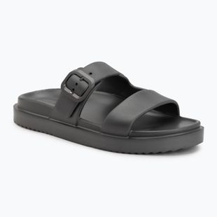 Papuci pentru femei Tommy Hilfiger Double Strap Sandal Pearl dark grey pearlized