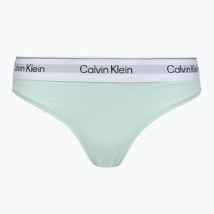 Tanga pentru femei Calvin Klein LV00QF8518 Thong feel the mint