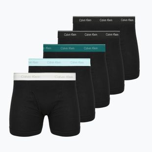 Boxeri Calvin Klein LV00NB1429 Boxer Brief 5 perechi Black Bodies w/black/niagara falls
