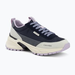 Încălțăminte pentru femei Calvin Klein HW0HW03279 Hike Runner Nylon Mix blue nights/night owl/white