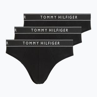 Chiloți bărbați Tommy Hilfiger Cotton Brief set de 3 bucăți negru/negru/negru