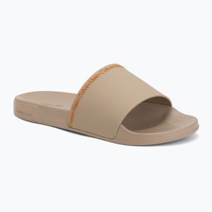 Șlapi pentru bărbați Calvin Klein HM0HM02108 Ess Institutional Cv nomad/vivid tangerine