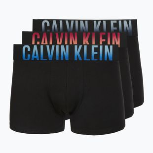 Boxeri pentru bărbați Calvin Klein LV00NB4626 Trunk blck bdies w pln air drk sphire/wld
