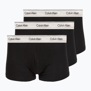 Boxeri pentru bărbați Calvin Klein LV00NB4730 Trunk black w/ silver haze wbs