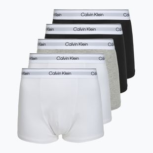 Boxeri pentru bărbați Calvin Klein LV00NB4437 Relaxed Fit Trunk grey heather/black/classic white