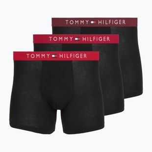 Boxeri pentru bărbați Tommy Hilfiger Boxer Brief medium red/rasp juice/burgundy