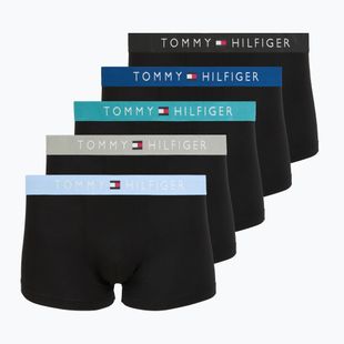 Boxeri pentru bărbați Tommy Hilfiger Trunk black/ant silver/ves blue/opu bl/haz te