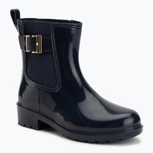 Cizme pentru femei Tommy Hilfiger Buckle Glossy Ankle space blue