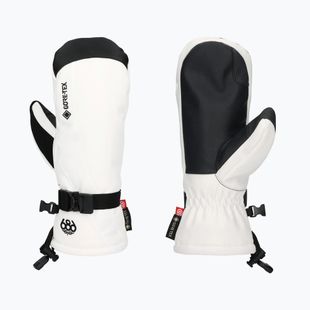 Mănuși de snowboard pentru femei 686 Gore-Tex Linear Mitt white