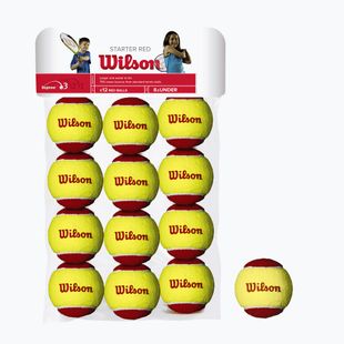 Set de mingi Wilson Starter Red Tballs 12 buc. galben/roșu WRT137100