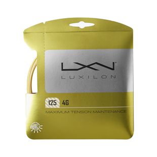 Luxilon corzi de tenis 4G 125 Set Go Gold WRZ997110