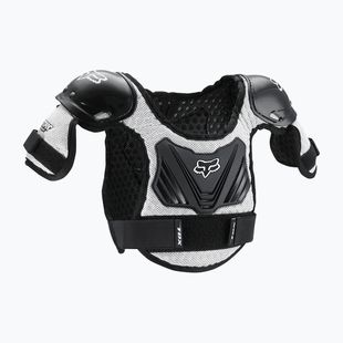 Buzer de bicicletă pentru copii Fox Racing Peewee Titan Roost Deflector Jr black/silver