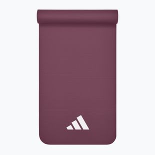 Covoraș fitness adidas Fitness 7 mm maroon