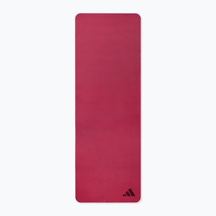 Covoraș fitness adidas Yoga 4 mm collegiate burgundy