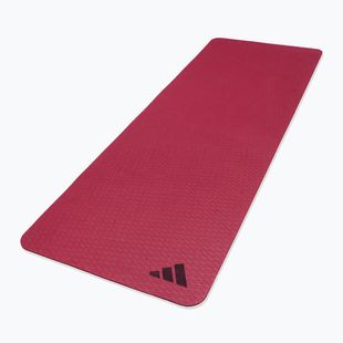 Covoraș fitness adidas Yoga 6 mm collegiate burgundy