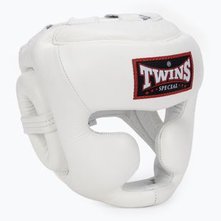 Cască de box Twins Special Sparingowy white