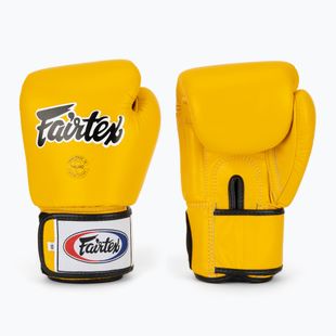 Mănuși de box Fairtex Universal "Tight-Fit" Design yellow