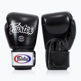 Fairtex Universal respirabil negru mănuși de box