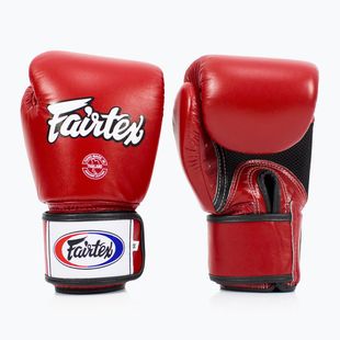 Fairtex Universal respirabil roșu mănuși de box