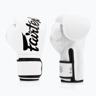 Mănuși de box Fairtex Microfiber white