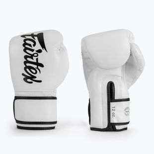Mănuși de box Fairtex Microfiber white