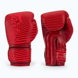 Mănuși de box Fairtex Microfiber Art Collections Minimalism Art red