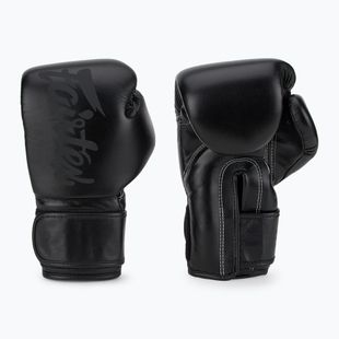 Mănuși de box Fairtex Microfiber Art Collection Solid black