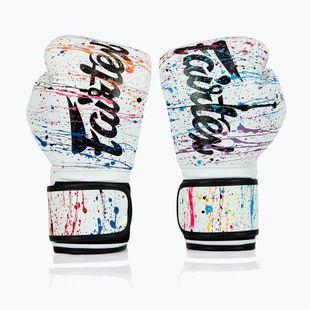 Mănuși de box Fairtex Microfiber Art Collections Painter white