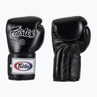 Fairtex Super Sparring Mănuși de box - deget blocat negru