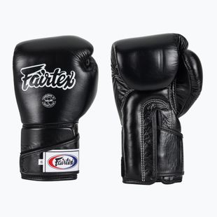 Fairtex Stylish Angular Sparring Mănuși de box - deget blocat negru