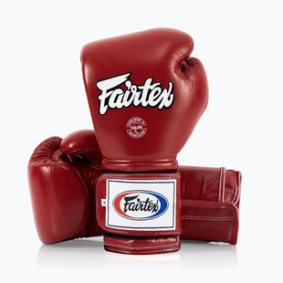 Mănuși de box Fairtex Heavy Hitter's Mexican Style red