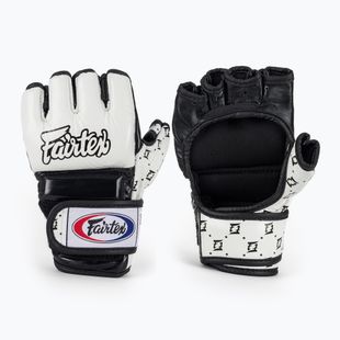 Fairtex Super Sparring mănuși de grappling alb/negru