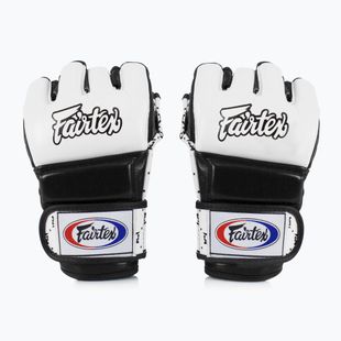 Fairtex Super Sparring mănuși de grappling alb/negru