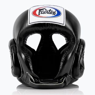 Cască de boxi Fairtex Muay Thai Competition black