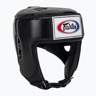 Cască de protecție Fairtex Muay Thai & Kickboxing Competition black