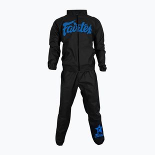 Custum sauna Fairtex Vinyl black/blue