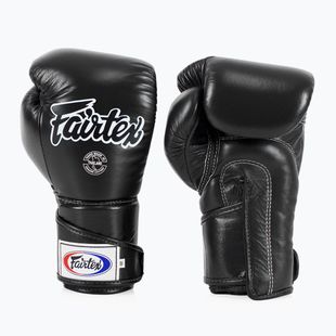 Fairtex Stylish Angular Sparring Mănuși de box - deget blocat negru