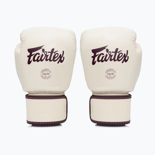 Mănuși de box Fairtex Real Leather Boxing khaki