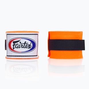 Fairtex Handwraps bandaje de box 300 cm portocaliu