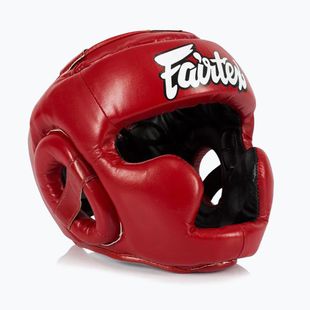 Cască de box pentru copii  Fairtex Headguard for Kids red