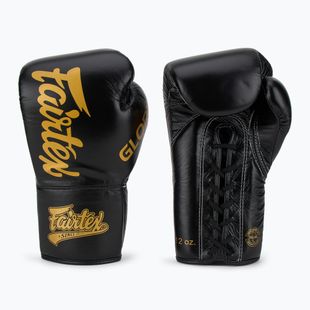 Mănuși de box Fairtex Glory Competition Lace Up black