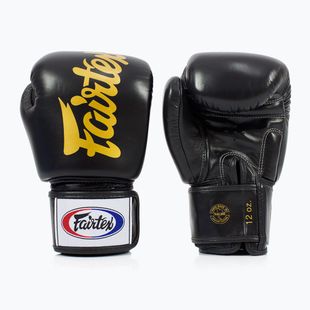 Mănuși de box Fairtex Deluxe Tight-Fit black