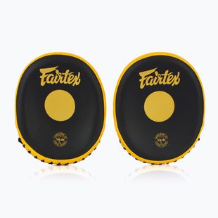 Fairtex Speed & Accuracy Focus Mitts negru/golden labe de antrenament