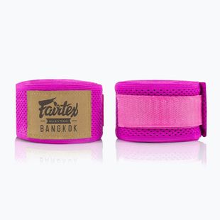 Bandaje de box Fairtex Elastic Handwraps 455 cm pink