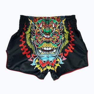 Pantaloni scurți de antrenament Fairtex Muay Thai BS1912 "Kabuki" negru