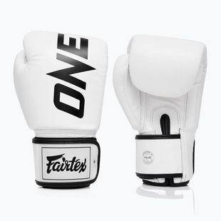 Mănuși de box Fairtex ONE X Fairtex Boxing white